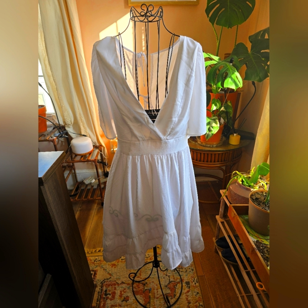 White Summer Dress